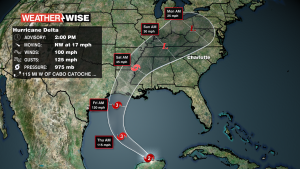 Wednesday Afternoon Delta Track