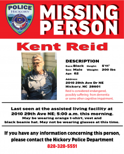 Missing Person Reid
