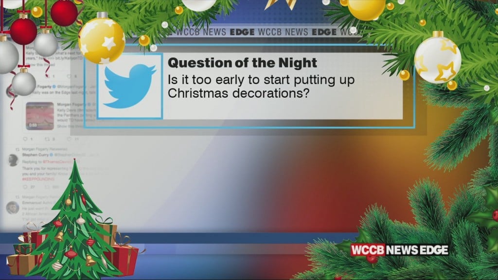 Is It Too Early To Decorate For Christmas?