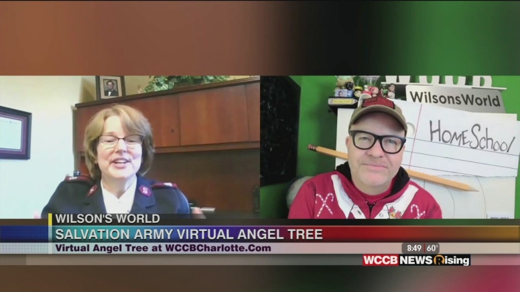 Wilson's World: Kicking Off The 2020 Wccb Charlotte's Cw And Salvation Army Virtual Angel Tree Campaign
