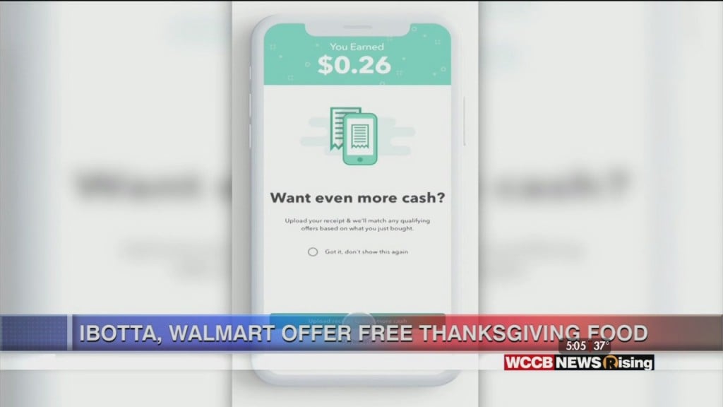 Walmart Teams Up With Ibotta For Thanksgiving Promotion