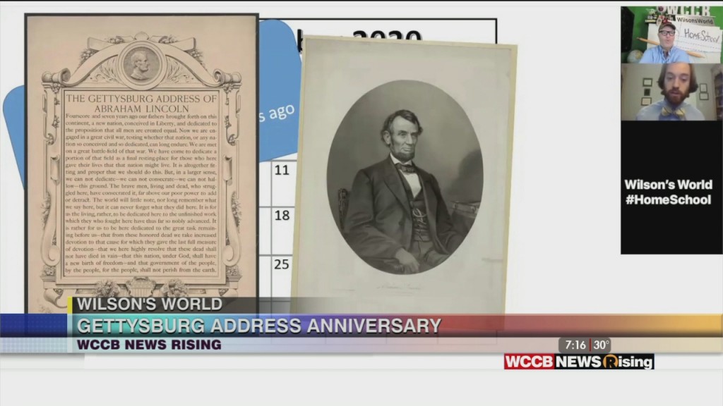 Wilson's World Homeschool: Learning More About The Gettysburg Address With Zach The Historian