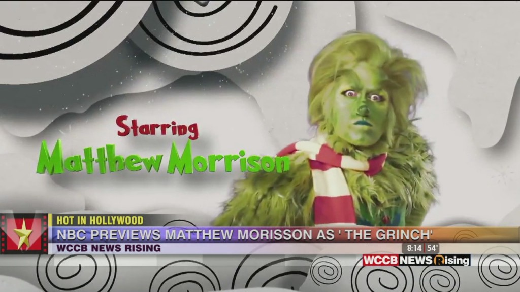 Hot In Hollywood: First Look At Matthew Morrison As 'the Grinch' And Matthew Perry Gets Engaged!