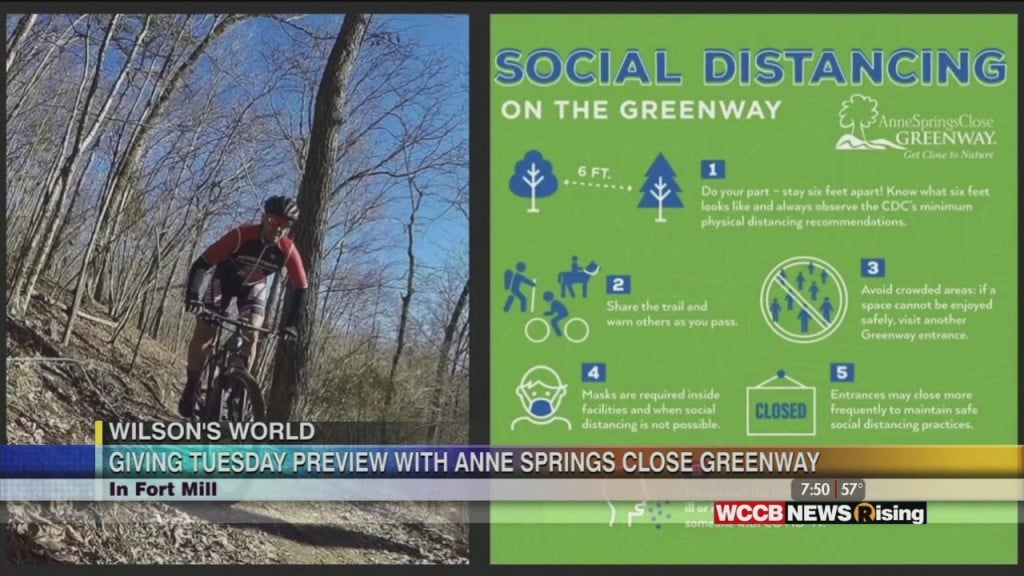 Wilson's World: Visiting Anne Springs Close Greenway Previewing Giving Tuesday