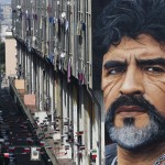 A Mural Depicting Diego Maradona, By Street Artist Jorit, Is Painted On A Building In Naples, Italy, March 24, 2017