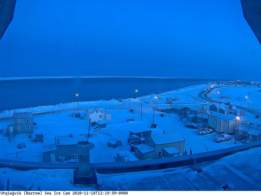 Barrow Sea Ice Cam Alaska 18nov2020