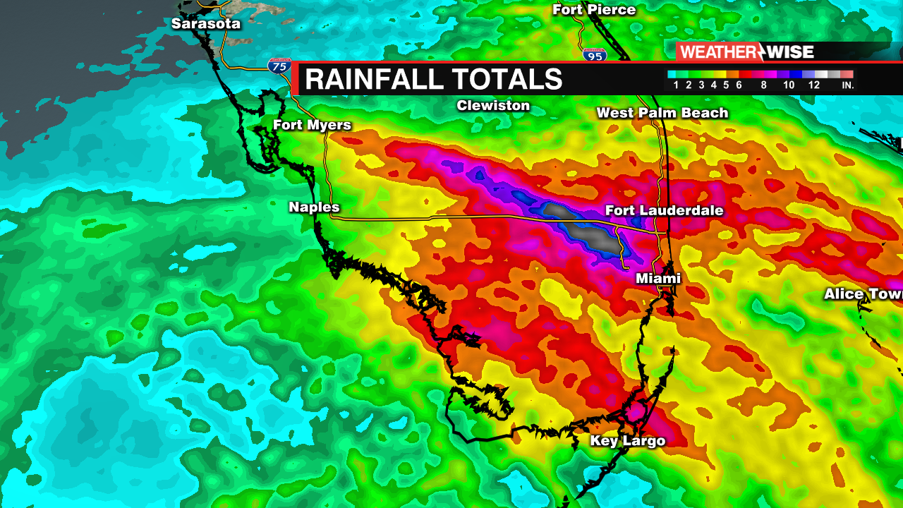 Florida Rainfall Totals WCCB Charlotte's CW