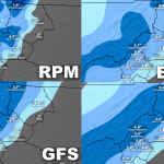Max 6.6 4 Panel Snow Totals