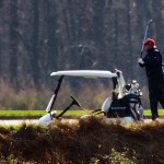 President Donald Trump Plays Golf At Trump National Golf Club In Sterling, Va., As Seen From The Other Side Of The Potomac River In Darnestown, Md., Saturday, Nov. 14, 2020.