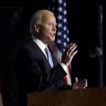 President Elect Joe Biden Speaks In Wilmington, Del., Saturday, Nov. 7, 2020. (ap Photo Paul Sancya)