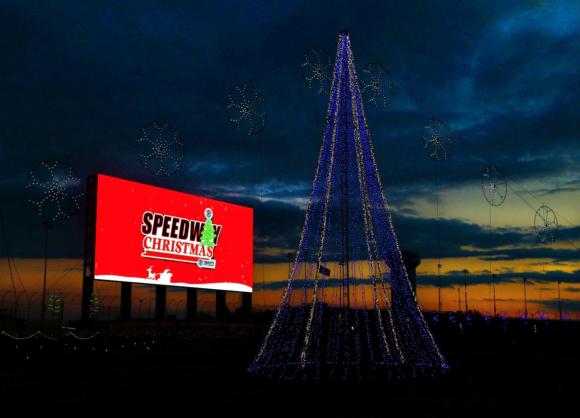 Speedway Christmas Movie Drive In