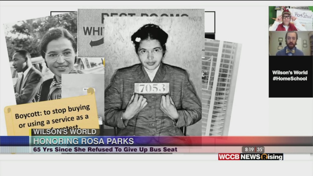 Wilson's World Homeschool: Learning More About Rosa Parks And How She Helped Initiate A Movement