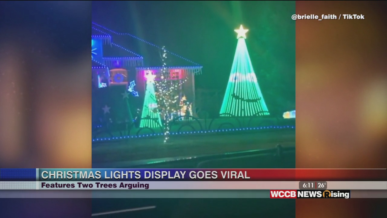 Viral Videos Arguing Christmas Trees and Pump up the Jam WCCB