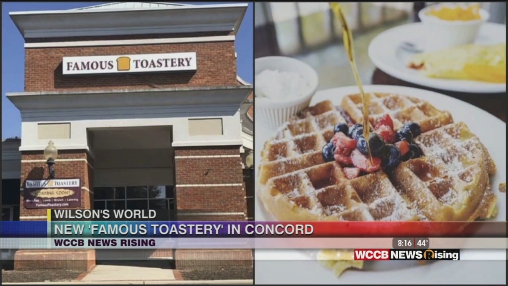 Wilson's World: Famous Toastery Newest Location In Concord To Help Classroom Central