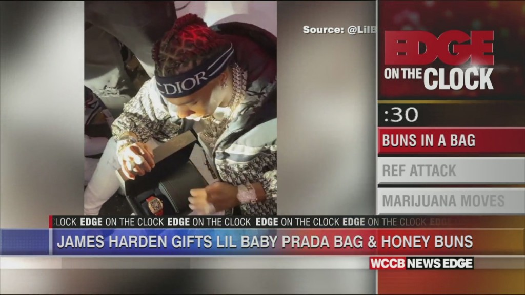 Buns In A Bag? The Gift James Harden Gave Lil Baby For His Bday