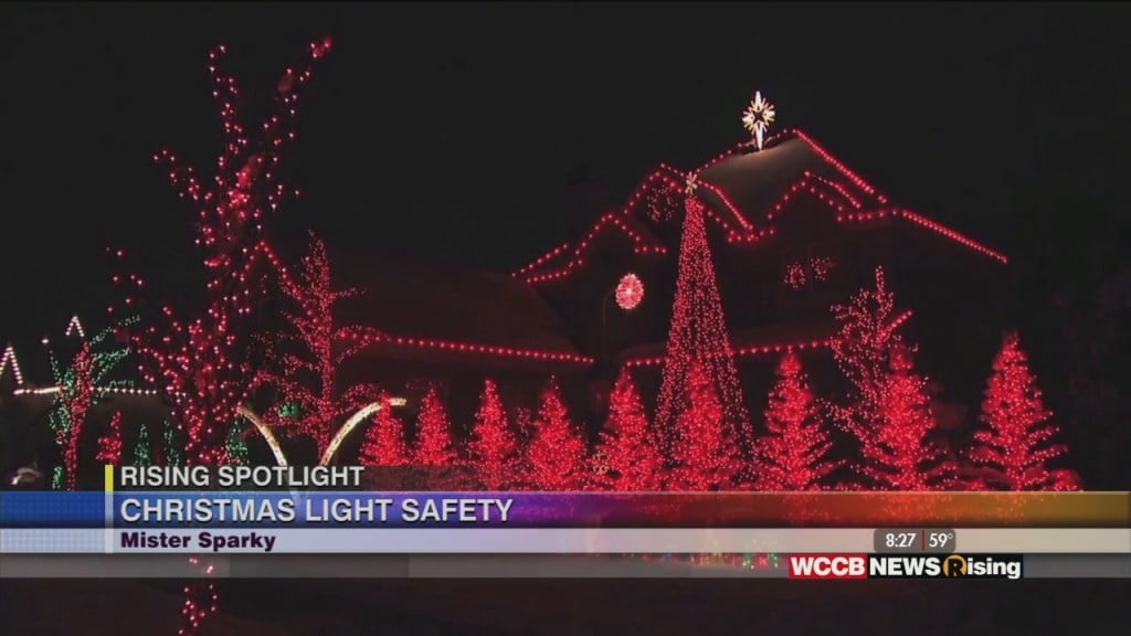 Rising Spotlight: Christmas Light Safety With Mister Sparky