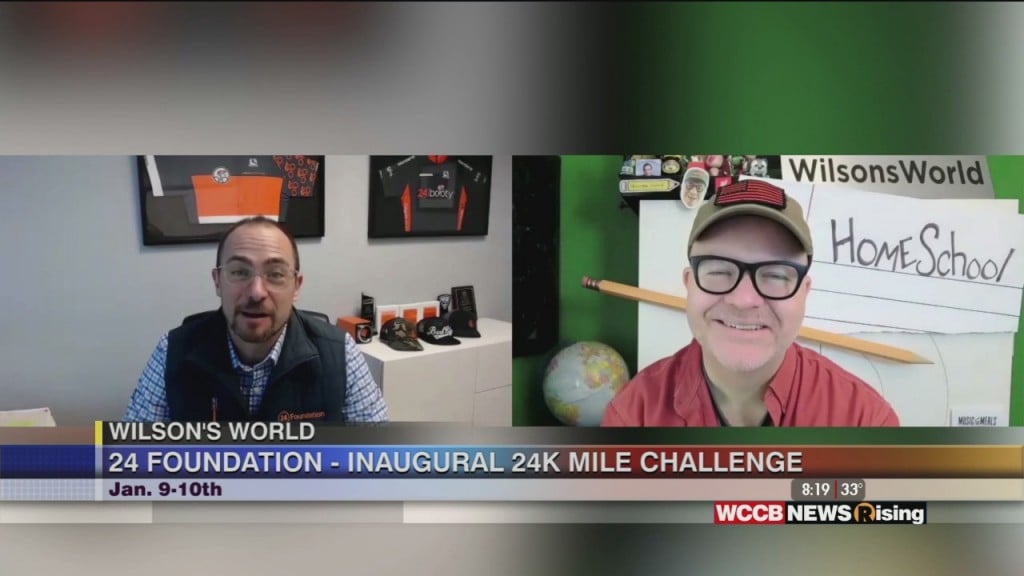 Wilson's World: 24 Foundation To Host Inaugural 24,000 Mile Challenge In January