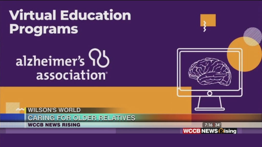 Wilson's World: The Alzheimer's Association Is Here To Help With Older Relatives