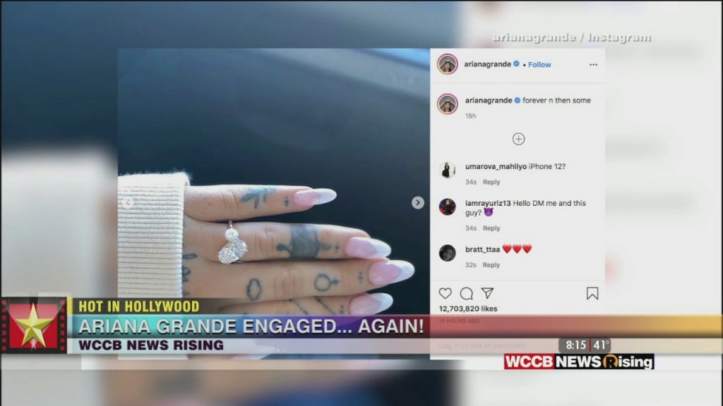 Hot In Hollywood: Ariana Grande Gets Engaged Again And Pete Davidson Is Removing His Tattoos