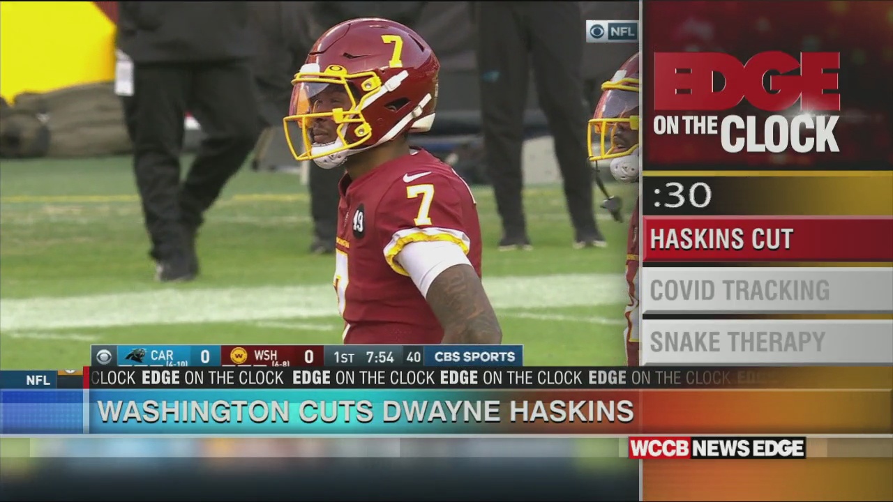 December 28th Sports; The Washington Football Team releases Dwayne Haskins