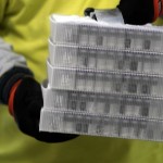 Boxes Containing The Pfizer Biontech Covid 19 Vaccine Are Prepared To Be Shipped At The Pfizer Global Supply Kalamazoo Manufacturing Plant In Portage, Mich