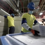 Boxes Containing The Pfizer Biontech Covid 19 Vaccine Are Prepared To Be Shipped At The Pfizer Global Supply Kalamazoo Manufacturing Plant In Portage, Mich 2