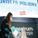 Hornets Adopt A Family Presented By Hanes @ The Spectrum Center 12 18 2020 By Jon Strayhorn