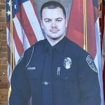 Officer Tyler Herndon Picture Displayed At News Conference