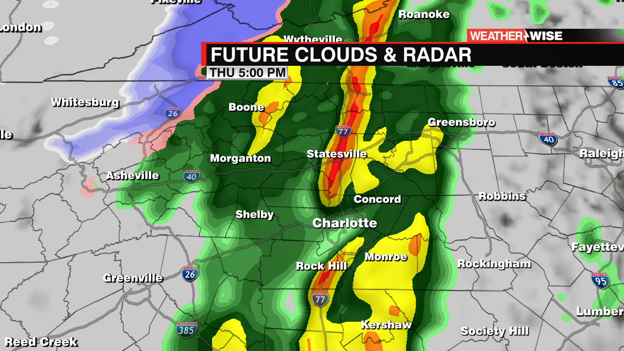 Strong Christmas Eve Cold Front - WCCB Charlotte