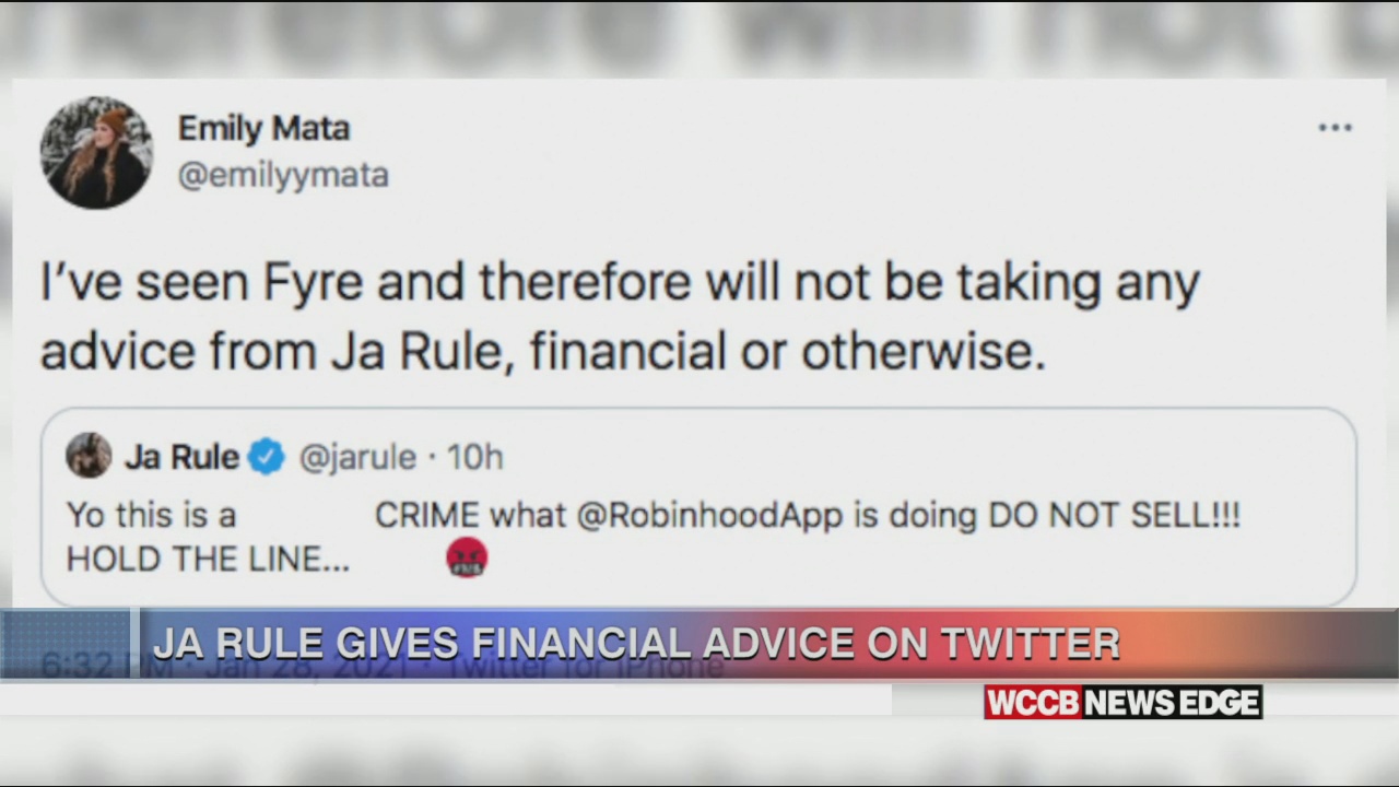 Ja Rule Yes Ja Rule Offers His 2 Cents On Gamestop Stock Chaos Wccb Charlotte S Cw