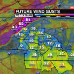 Future Wind Gust Speed Euro2