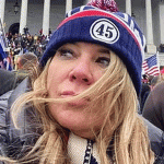Jenna Ryan Of Texas Live Streamed A Facebook Video Walking With A Group Toward The Capitol And Said We Are Going To Blank In Here As They Approached The Door