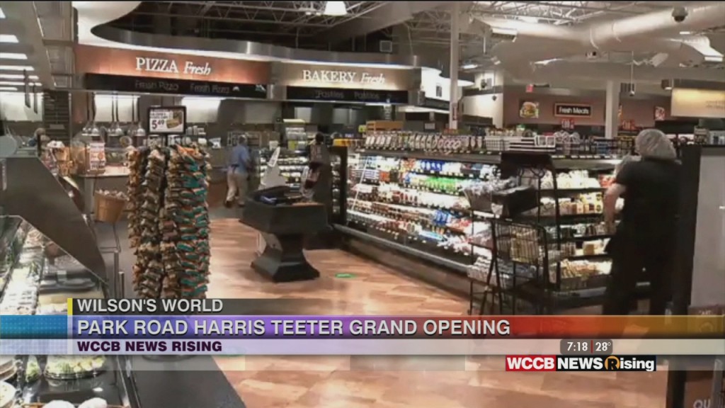 Wilson's World: Celebrating The Grand Opening Of Harris Teeter At Park Road Shopping Center