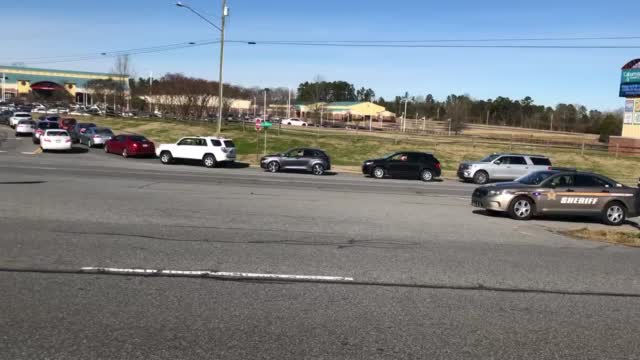 Cabarrus County Vaccine Line (1/5/21)