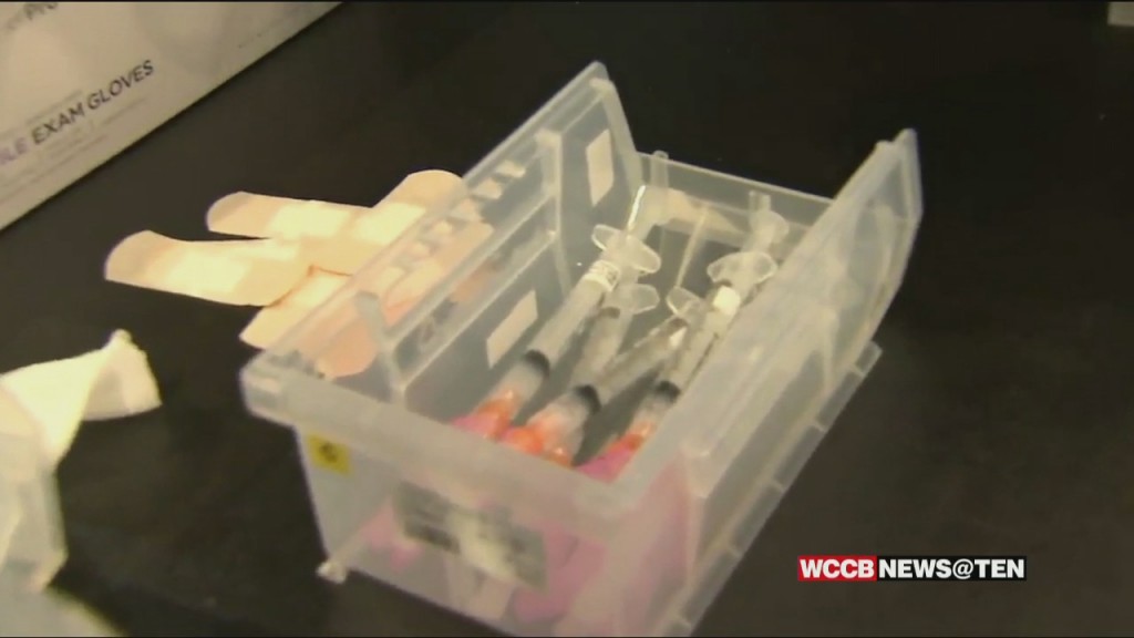 Thousands Take Part In Mass Vaccination Event At Bank Of America Stadium