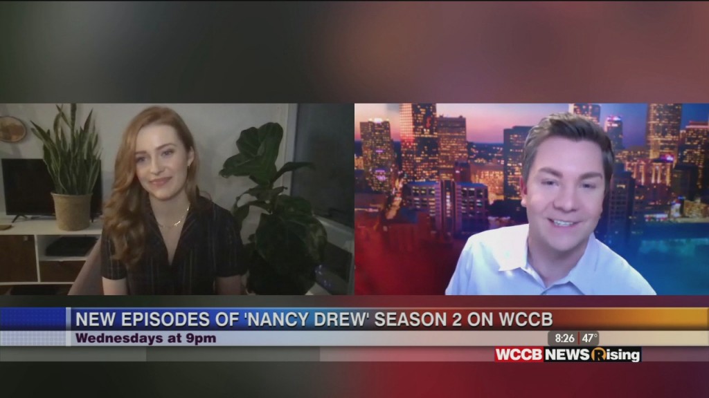 Derek Talks With Kennedy Mcmann From' Nancy Drew'