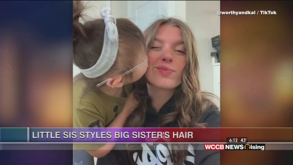 Viral Videos: Little Sis Styles Big Sister's Hair