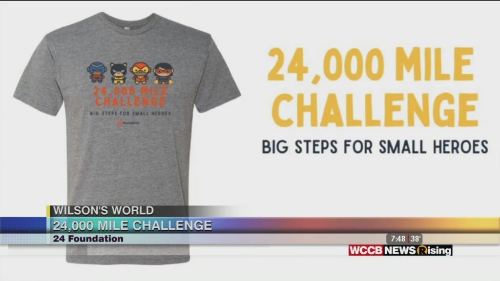 Wilson's World: Reminding Us About This Weekend's 24 Foundation Inaugural 24,000 Mile Challenge