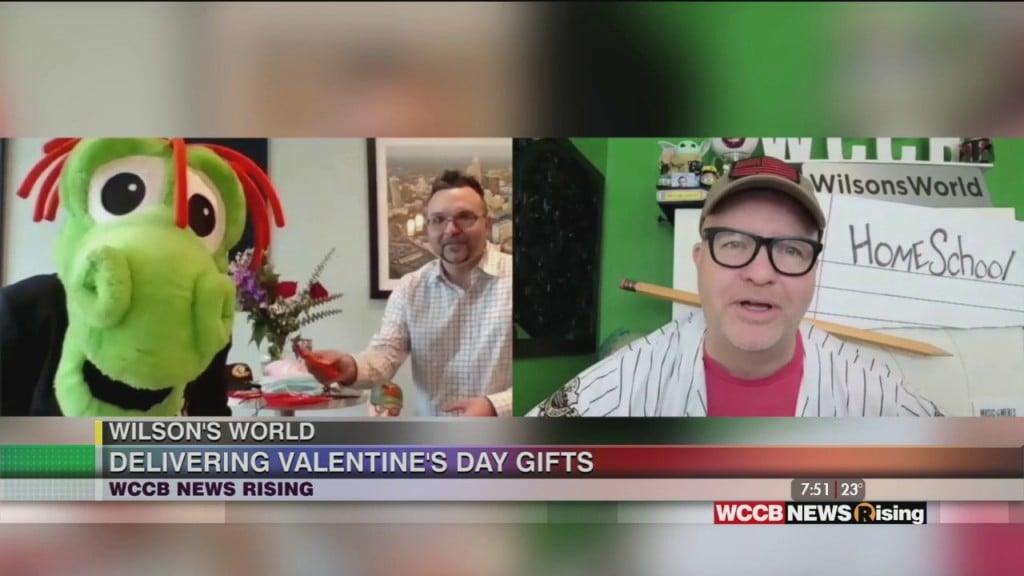 Wilson's World: Celebrate Valentine's Day With Charlotte Knights Mascot Homer The Dragon