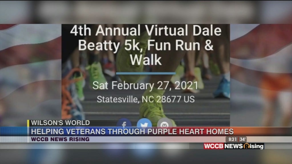 Wilson's World: Previewing The Annual Dale Beatty Memorial Virtual 5k With Purple Heart Homes