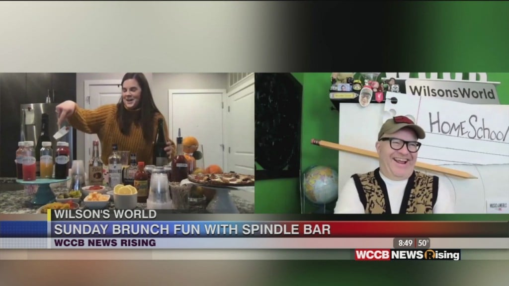 Wilson's World Homeschool: Enjoying Sunday Brunch With Spindle Bar At Optimist Hall