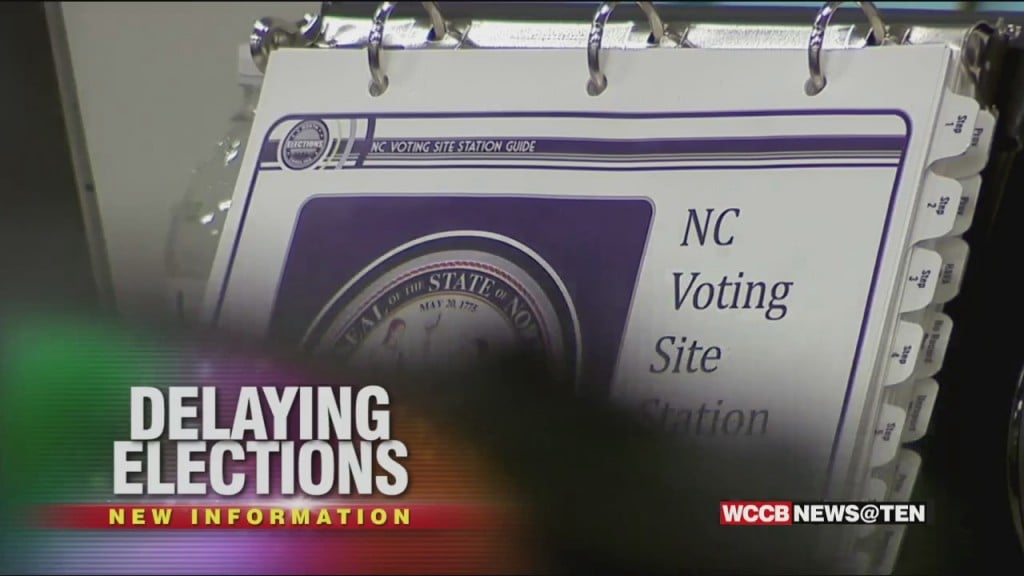 Local Elections In North Carolina Could Be Delayed By A Year