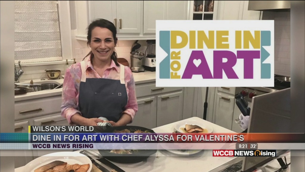 Wilson's World: Dine In For Art With Chef Alyssa For Valentine's Day