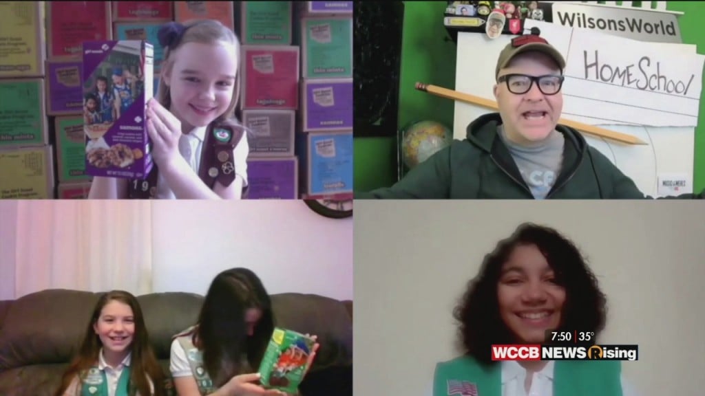 Wilson's World: It's Girl Scout Cookie Time With The Scouts Of The Hornets Nest Girl Scouts Council