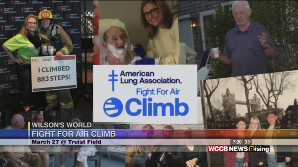 Wilson's World: Previewing The Fight For Air Climb To Support The American Lung Association