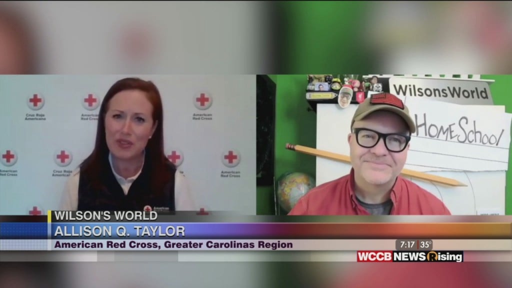 Wilson's World:talking With The Red Cross On National Caregivers Day