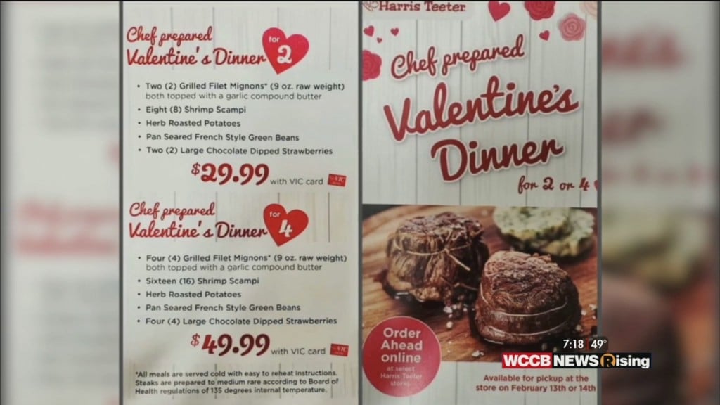 Wilson's World: Getting Help From Harris Teeter With Your Valentine's Day Meal