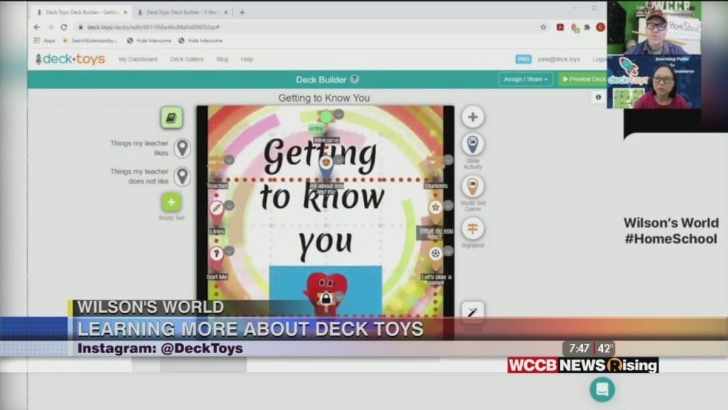 Wilson's World Homeschool: Wilson Takes Us To Singapore To Introduce Us To Deck.toys