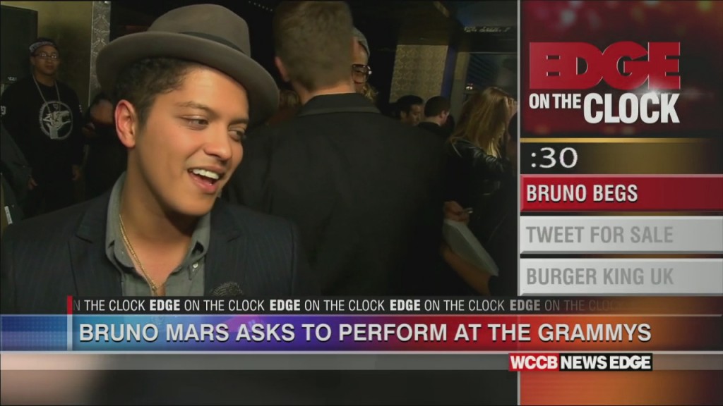 Bruno Mars Pleads To Play The Grammys