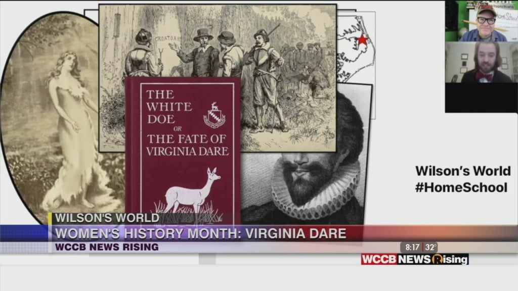 Wilson's World Homeschool: Learning More About Virginia Dare, The First English Child Born In The New World English Colony